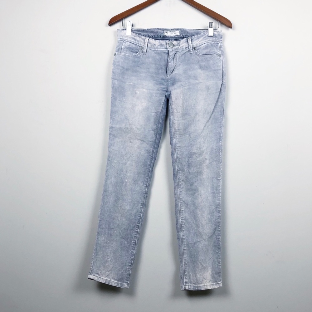 Free People Gray Corduroy Women's Pants